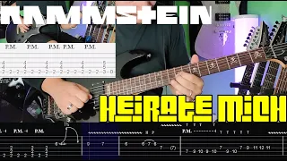 Rammstein - Heirate Mich|Guitar Cover| |Tab|