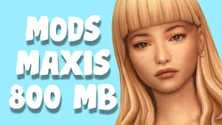 🗂️ МОЯ ПАПКА MODS | СКАЧАТЬ ПАПКУ MODS MAXIS СС 800 МБ | THE SIMS 4 | TS4