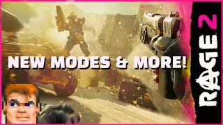 RAGE 2 - Insanity Never Ends - New Modes & More!