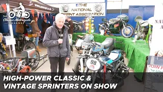 Sprint Association - all bikes on show at The Bristol Classic MotorCycle Show 2022