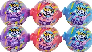 Pikmi Pops Bubble Drops Neon Wild Blind Box Unboxing Toy Review