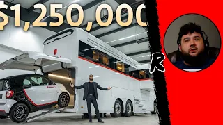 We Toured The Most FUTURISTIC Motorhome in the World! - @EnesYilmazer | RENEGADES REACT