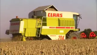 Żniwa 2011/CLAAS Dominator MEGA 204/Valtra n101/Zetor Forterra 11441, 5340