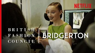 Bridgerton - Behind the Scenes of the British Fashion Council Photo Shoot