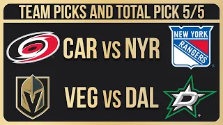 NHL Picks & Predictions Today 5/5/24 | NHL Picks Today 5/5/24 | Best NHL Bets