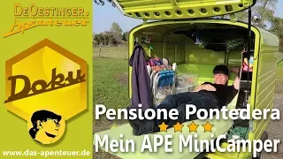 Pensione Pontedera - Mein APE 50 MiniCamper