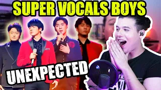 SUPER VOCAL BOYS | Análisis / Reacción | Vocal coach