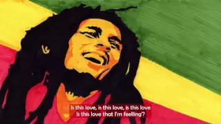 Bob Marley ft.  LVNDSCAPE and Bolier - Is This Love - Lyric Video