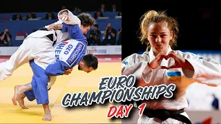 European Judo Championships 2024 - DAY 1 Highlights