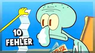 10 kleine Fehler in Spongebob Schwammkopf!