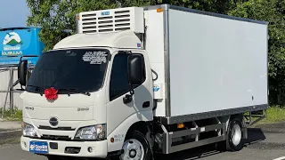 (僅跑2萬)自排‼️2023年HINO🇯🇵超長14呎🈵三電🇯🇵雙扇加大冷機❄️❄️加高箱⬆️白鐵花面底版🌟🌟新車保固中‼️至2027年2月或12萬公里🈵🈵