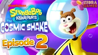 SpongeBob SquarePants: The Cosmic Shake Gameplay Walkthrough Part 2 - Karate Downtown Bikini Bottom!