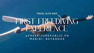 First Freediving Experience in Mabini, Batangas 🤿 🌊 | Non-swimmer,  Commute Guide, Budget & Expenses