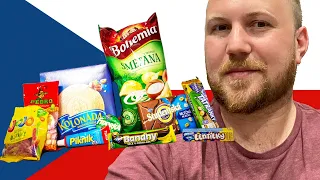 American Tries Czech Snacks and Candy 🇨🇿