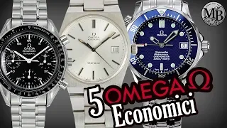 5 OMEGA ECONOMICI - I migliori orologi di Omega da 500 a 2000€ ⌚⌚