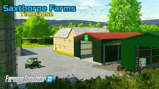 £250,000 FARM BUILD and WHEAT CONTRACT income - Saxthorpe Farm Timelapse EP1