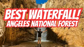 BEST WATERFALL ANGELES NATIONAL FOREST trail run