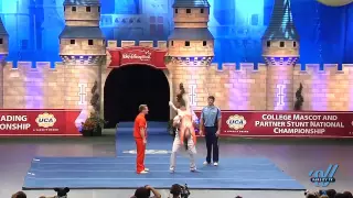 Sam Houston University 2015 Coed Partner Stunt Final