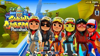 SUBWAY SURFERS GAMEPLAY PC HD 2024 - MARRAKESH - JAKE+DARK+STAR+ZOMBIE+FESTIVE+SUPER JAKE