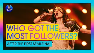 🇸🇪 Eurovision 2024: Who Got the Most Instagram Followers? [After the Semi-final 1]