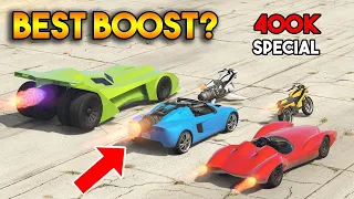 What car has the strongest boost in GTA 5?