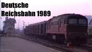 DDR Deutsche Reichsbahn 1989 Leipzig Eisenach DR BR 120 132 112 243 250