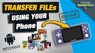 RG351 - Howto transfer Files/Roms using your Android phone - Guide (no PC needed)