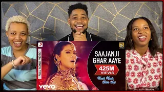 African Friends Reacts To Saajanji Ghar Aaye Song - Kuch Kuch Hota Hai|Shah Rukh Khan,Kajol|Alka Y |