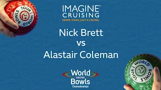World Indoor Bowls Championship 2024 Nick Brett vs Alastair Coleman - Day 7 Match 5