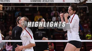 Stanford Women's Volleyball vs. Oregon [10.4.19]