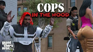 HOOD GRANDMA WIT THE 💩s | COPS IN THE HOOD ( FUNNY GTA 5 SKIT) ft Quizzy Quez