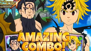 I'M SPEECHLESS! DEMON KING ASSAULT MELI COMBO IS UNEXPECTEDLY OP! | Seven Deadly Sins: Grand Cross