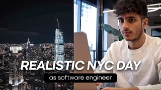 day in the life of a Software Engineer | realistic | NYC edition