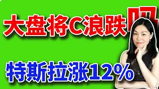 美股分析赚钱：特斯拉大涨12%  大盘将C浪下跌吗