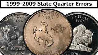 1999-2009 State Quarter Errors & Varieties Complete Guide - Values & Clear Explanation