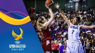 USA v Russia - Full Game - Final - FIBA U19 Women's Basketball World Cup 2017