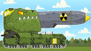 General Battle of Giant Steel Tanks - Cartoons about tanks