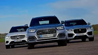 2017 Audi Q5 vs 2017 Jaguar F-Pace vs 2016 Mercedes GLC