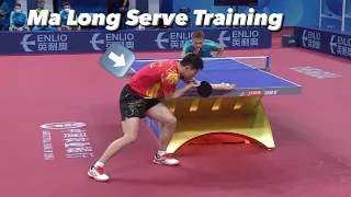 LEARN THIS! | Ma Long Service Training at 2022 Chengdu World Team Championships