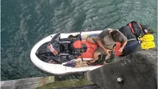 British man arrested after fleeing Australia on a jet ski, armed with crossbow
