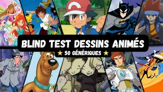 BLIND TEST DESSINS ANIMÉS - 50 EXTRAITS (TOUTES GÉNÉRATIONS)