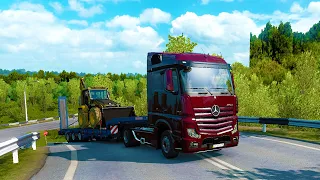 Еду в Болехов и Городок - EURO TRUCK SIMULATOR 2 - Карта Украины + РУЛЬ