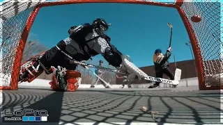 GoPro Hockey | PLAYING GOALIE?!