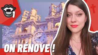 Je rénove une cathédrale (et pas n'importe laquelle 🦇) #1 | SIMS 4