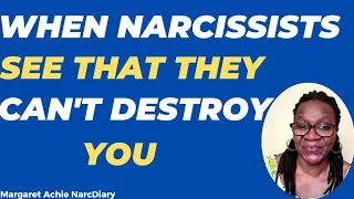 When Narcissists See They Can't Destroy You#NarcissistReaction #OvercomingNarcissism