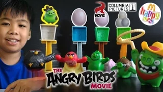 ★ ☆ ✰ 2016 Angry Birds Movie McDonalds Philippines Happy Meal Toy set review Part 2 ☆ ✰★