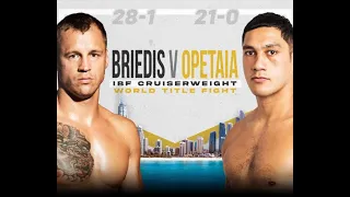 Jai Opetaia & Mairis Briedis Suffer Broken Bones In An Action Pack Fight