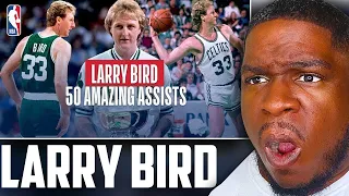 Larry Bird | 50 Amazing Assists reaction