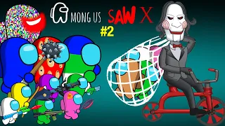 어몽어스 VS Saw X #2 | Top Among Us Collection | AMONG US ANIMATION