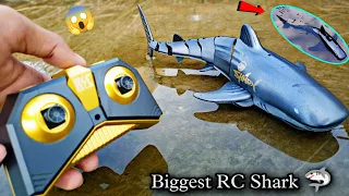 RC Shark toy unboxing.. | RC tigerhead Shark unboxing | Remote control Shark unboxing